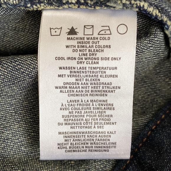 💜 Host Pick 💜 Harley Davidson Eagle heavily embellished jean jacket beading - Picture 16 of 16